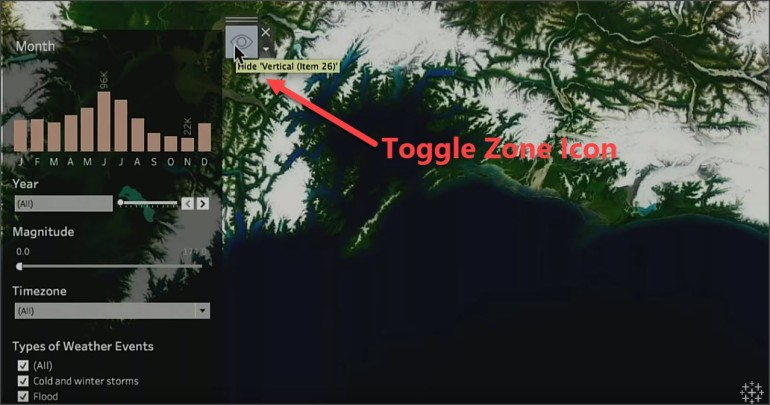 Toggle Zone 2